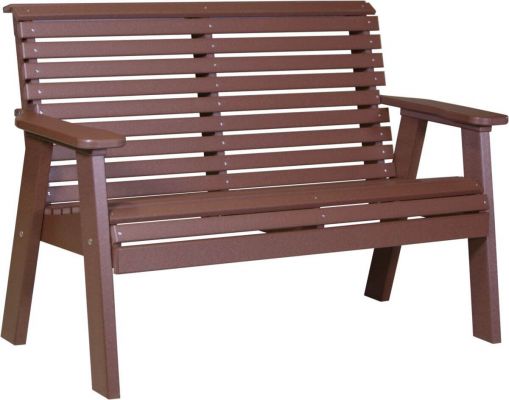 Chestnut Brown Cape Lookout Patio Bench