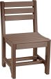 Chestnut Brown New Guinea Outdoor Side Chair