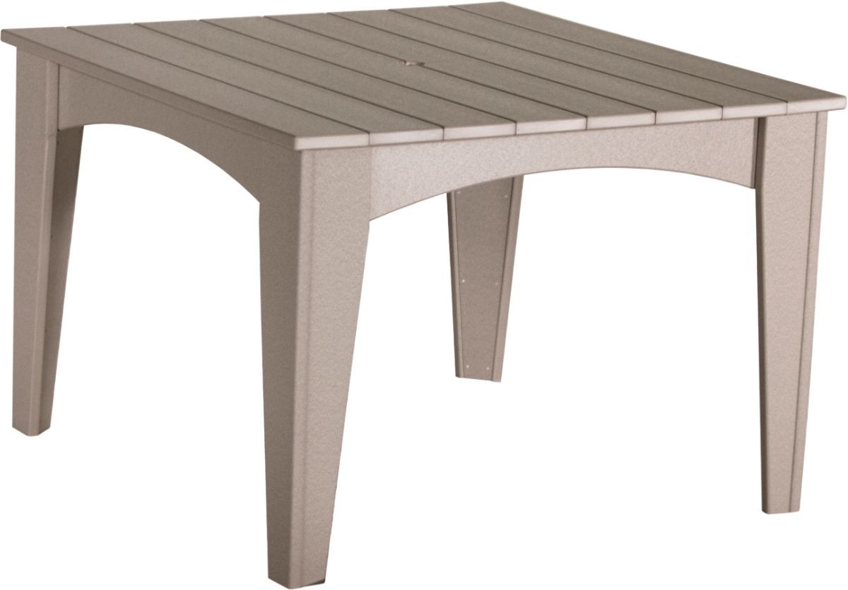 Weatherwood New Guinea Square Outdoor Table