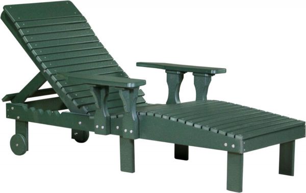 Green Pigeon Point Poly Lounge Chair