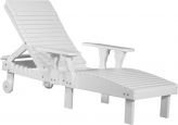 White Pigeon Point Poly Lounge Chair