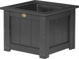 Large Black Pigeon Point Commercial Outdoor Planter