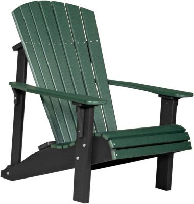 Green and Black Rockaway Adirondack Chair