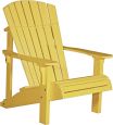 Yellow Rockaway Adirondack Chair