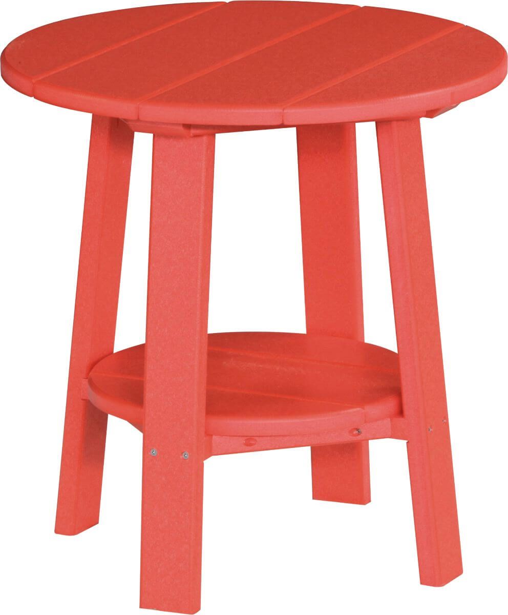 Red Rockaway Outdoor Side Table