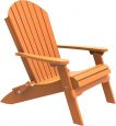 Tangerine Tahiti Folding Adirondack Chair