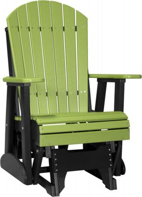 Lime Green and Black Tahiti Outdoor Glider