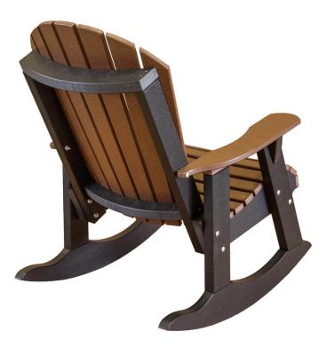 Sidra Adirondack Rocking Chair - Back 