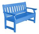 Blue Aden Garden Bench
