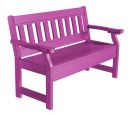 Purple Aden Garden Bench