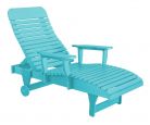 Aruba Blue Andaman Outdoor Chaise Lounge