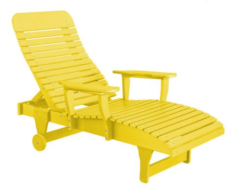Lemon Yellow Andaman Outdoor Chaise Lounge