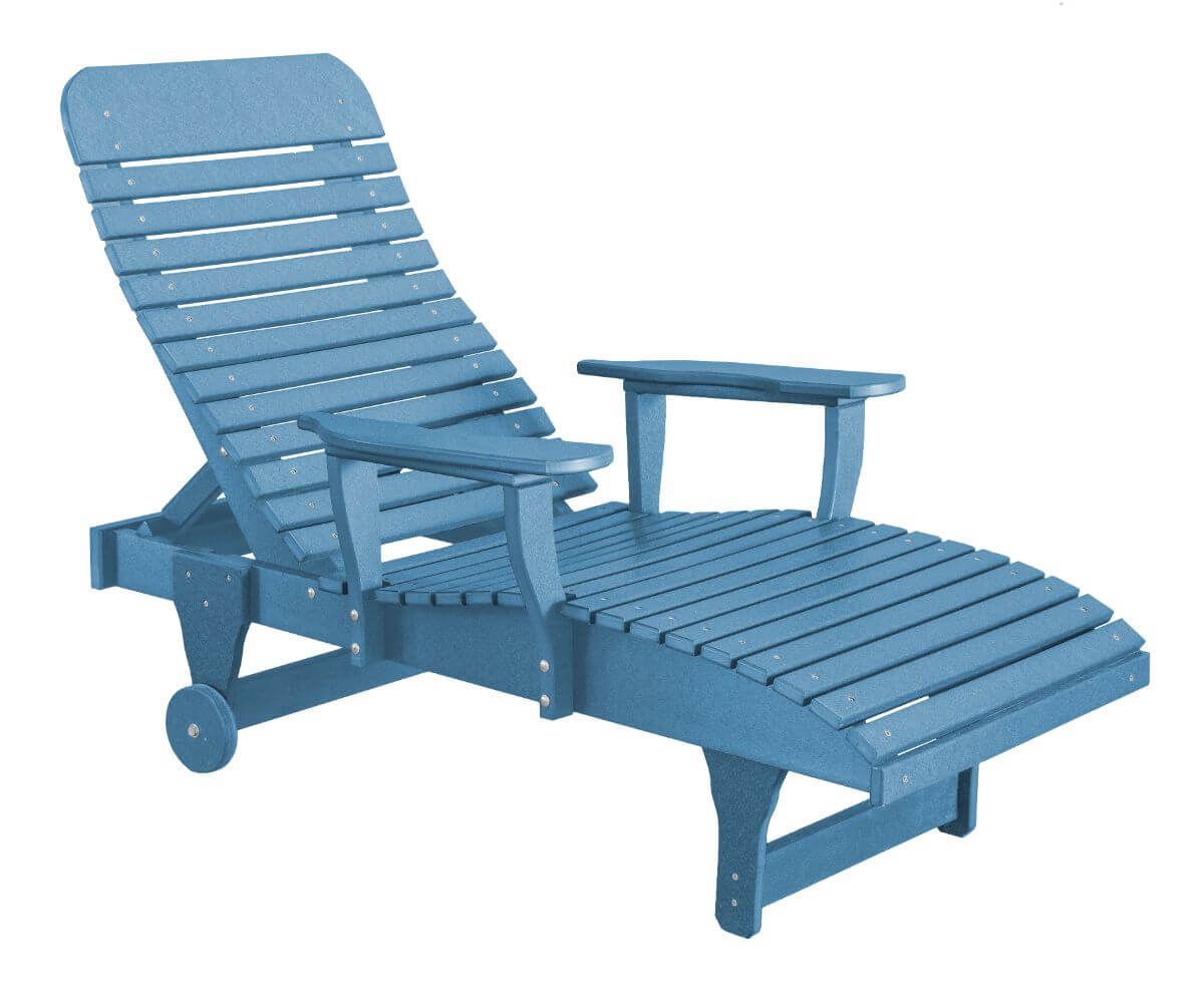 Powder Blue Andaman Outdoor Chaise Lounge