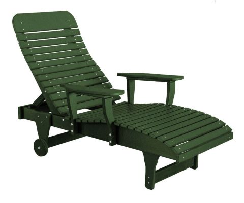 Turf Green Andaman Outdoor Chaise Lounge