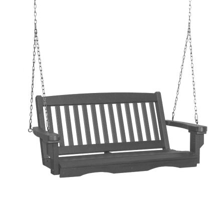 Dark Gray Aniva Porch Swing