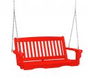 Bright Red Aniva Porch Swing