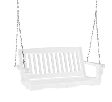 White Aniva Porch Swing