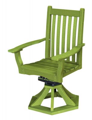 Lime Green Aniva Swivel Rocker Chair