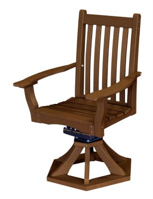 Tudor Brown Aniva Swivel Rocker Chair
