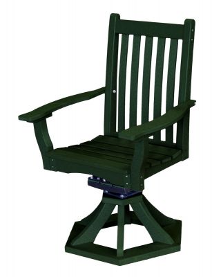 Turf Green Aniva Swivel Rocker Chair