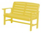 Lemon Yellow Green Bay Outdoor Bench