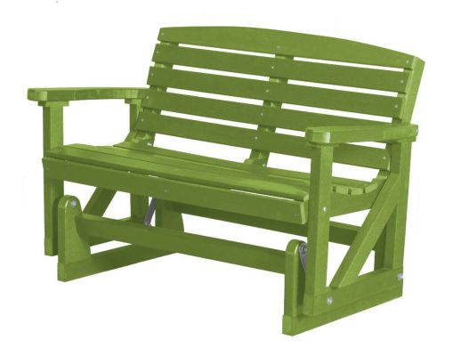 Lime Green Green Bay Outdoor Double Glider