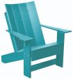 Aruba Blue Mindelo Adirondack Chair