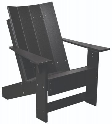 Black Mindelo Adirondack Chair