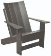 Dark Gray Mindelo Adirondack Chair