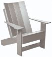 Light Gray Mindelo Adirondack Chair