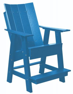 Blue Mindelo High Adirondack Chair