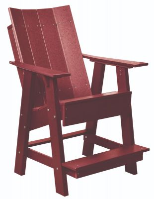 Cherry Wood Mindelo High Adirondack Chair