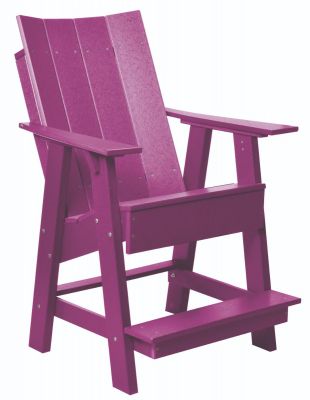 Purple Mindelo High Adirondack Chair