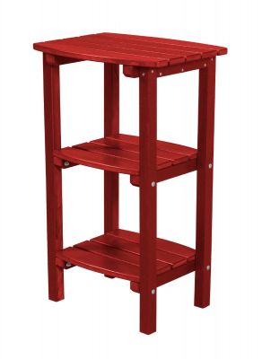 Cardinal Red Odessa Outdoor High Side Table