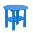 Blue Odessa Round Outdoor Side Table