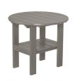 Light Gray Odessa Round Outdoor Side Table