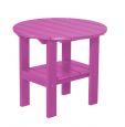 Purple Odessa Round Outdoor Side Table