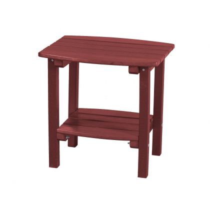 Cherry Wood Odessa Small Outdoor Side Table