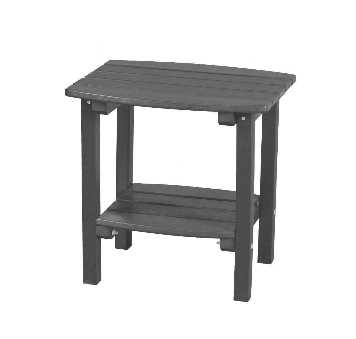 Dark Gray Odessa Small Outdoor Side Table