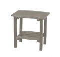 Light Gray Odessa Small Outdoor Side Table