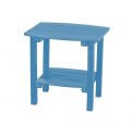 Powder Blue Odessa Small Outdoor Side Table