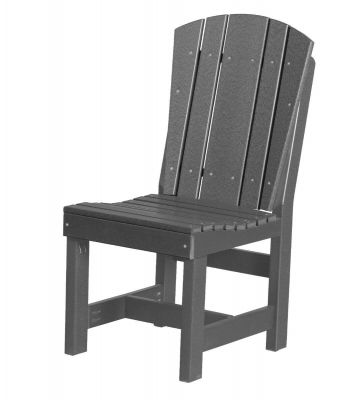 Dark Gray Oristano Outdoor Dining Chair