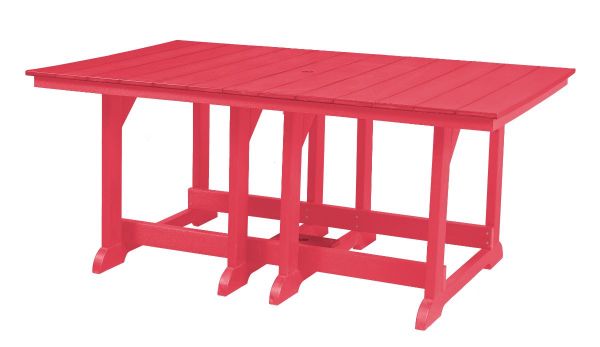 Pink Oristano Outdoor Dining Table