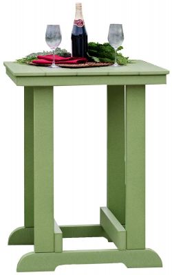 Lime Green Outdoor Bar Table