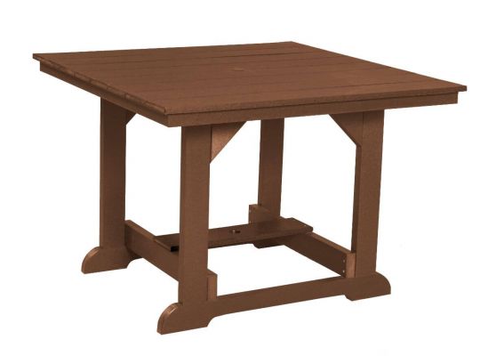 Tudor Brown Oristano Square Outdoor Dining Table
