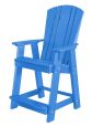 Blue Oristano Balcony Chair