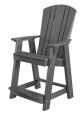 Dark Gray Oristano Balcony Chair