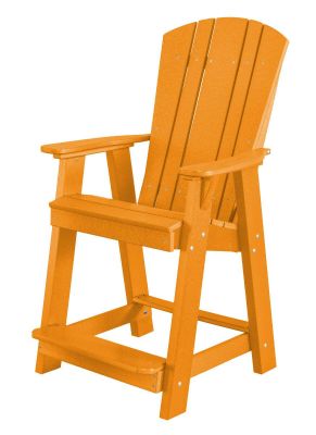 Orange Oristano Balcony Chair