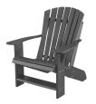 Dark Gray Sidra Adirondack Chair