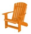 Bright Orange Sidra Adirondack Chair